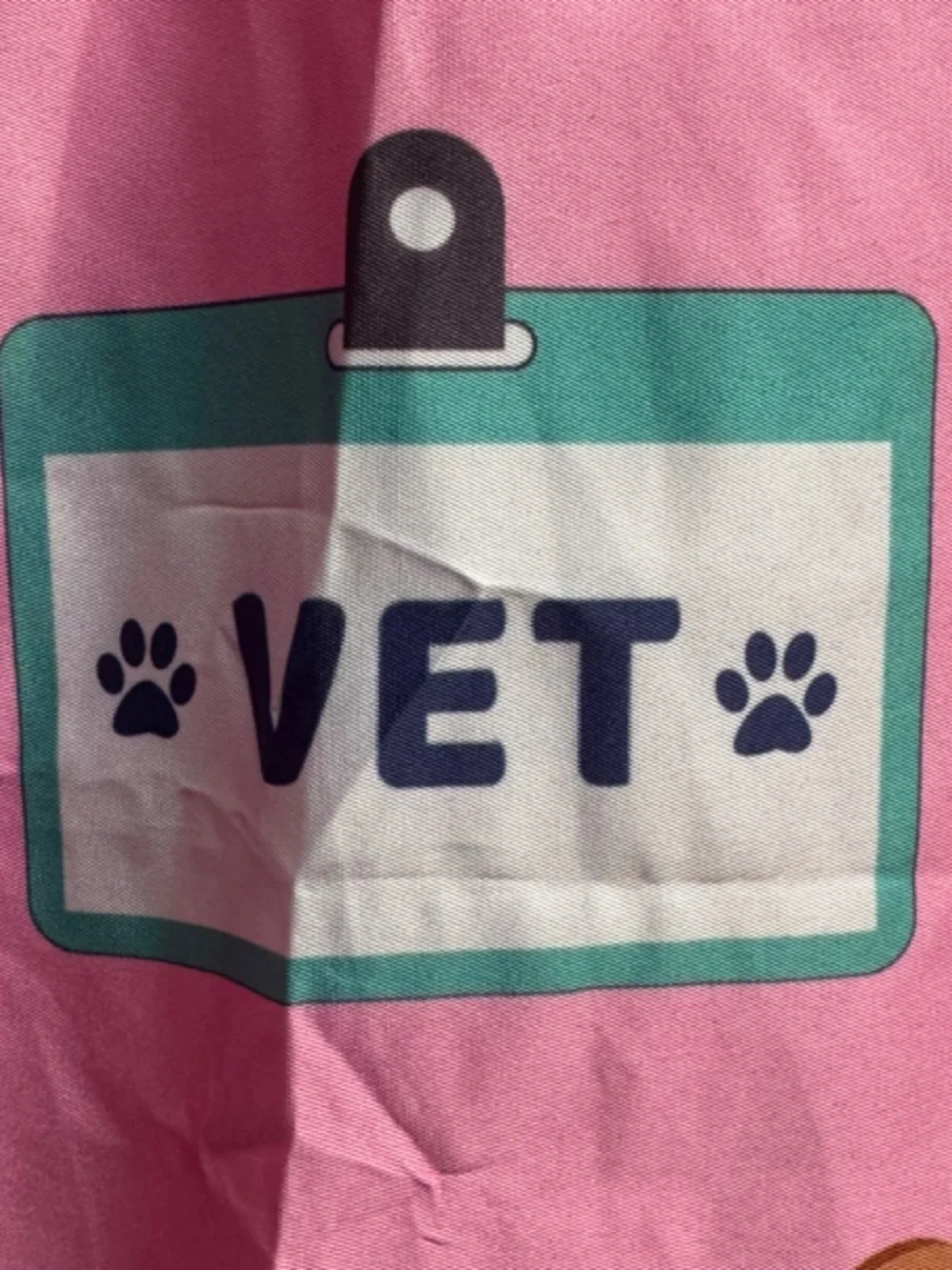 NWOT Kids Pink Veterinarian Costume Jacket One Size Vet Dress Up